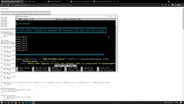 17 Installing Muliple PHP versions and ssl features in my vesta смотреть онлайн