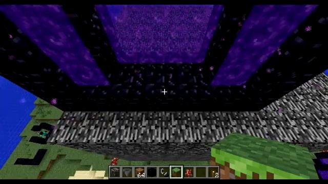 Баги Minecraft часть #1 Портал в ад. смотреть онлайн