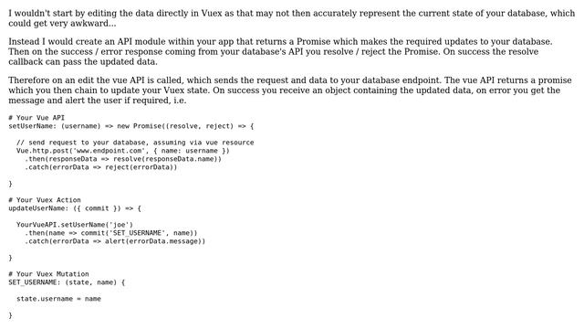 What's the 'proper' way to bind Vue state data to a database? (2 Solutions!!) смотреть онлайн