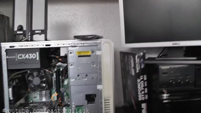 Dell Inspiron 530 PC I bought on ebay is now updated to windows 10. + ASUS GTX 750 Ti 2gb смотреть онлайн
