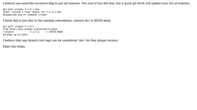 Drupal: How do I git pull a dev branch? (4 Solutions!!) смотреть онлайн