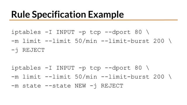 5.9 Example Firewall Rules смотреть онлайн