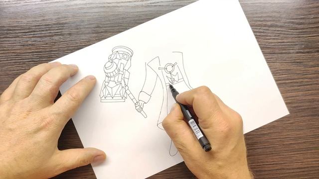 Як намалювати Титана Камерамен 2.0 | Скібіді Туалет | How to draw Cameraman Titan | Skibidi Toilet смотреть онлайн