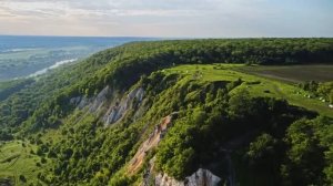 река Дон, вид с высоты птичьего полёта