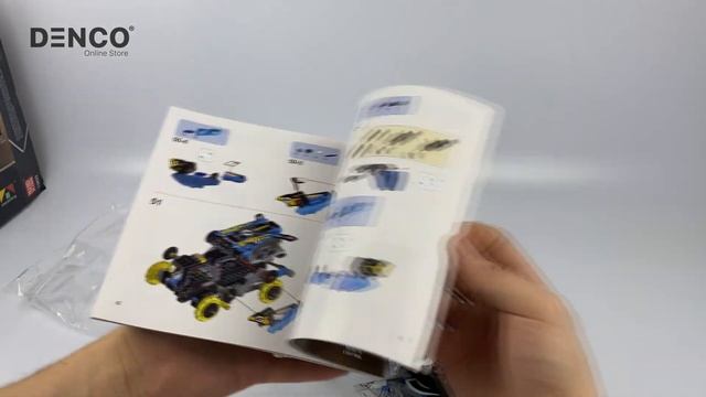 Конструктор MOULD KING 13032 Скоростной вездеход на радиоуправлении смотреть онлайн