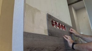 Лучший вариант отделки стен. Кварцвиниловая плитка FineFloor на стену