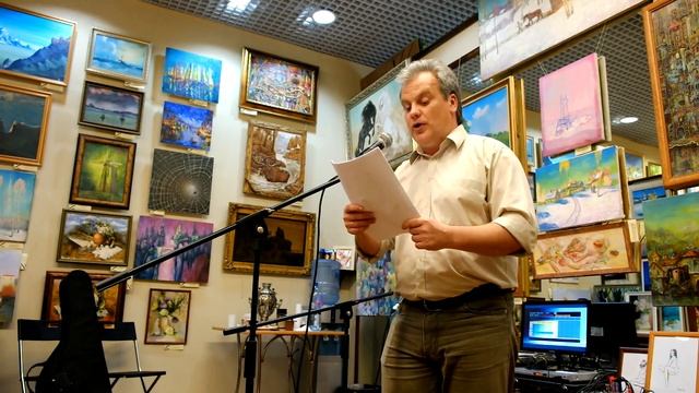 Святослав Одаренко. Выступление в галерее «Jazzium» (Новосибирск, 14 июля 2016 г.) смотреть онлайн