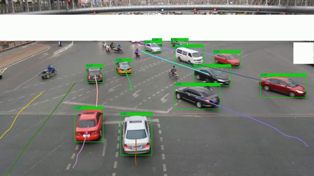 Vehicle tracking using Kalman Filter and Mask RCNN смотреть онлайн