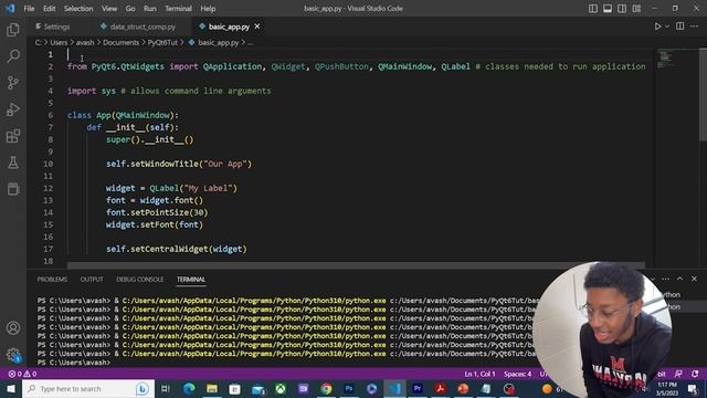 QLabel and QtAlignment in PyQt6 | Create Powerful GUI's with PyQt6 смотреть онлайн