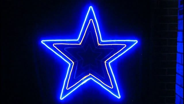 LED 4 Layer Neon Christmas Star Lights смотреть онлайн