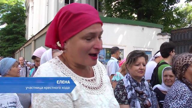 По Преображенской прошел Крестный ход смотреть онлайн