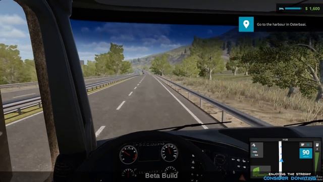 Truck Driver | 20 minutes of EARLY BETA Game Footage смотреть онлайн