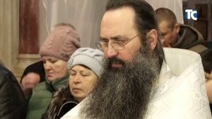 Служба в храме на Сретение Господне