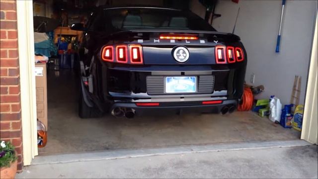 2014 Ford Mustang Shelby GT500 Stock Exhaust Revs смотреть онлайн