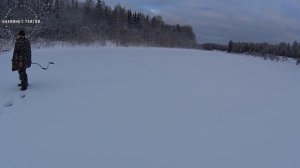 ПЛОТВА ГИГАНТ! / ОДНИ НА ЛЬДУ / РЫБАЛКА С НОЧЕВКОЙ ЗИМОЙ / Часть 1 Наедине с тайгой