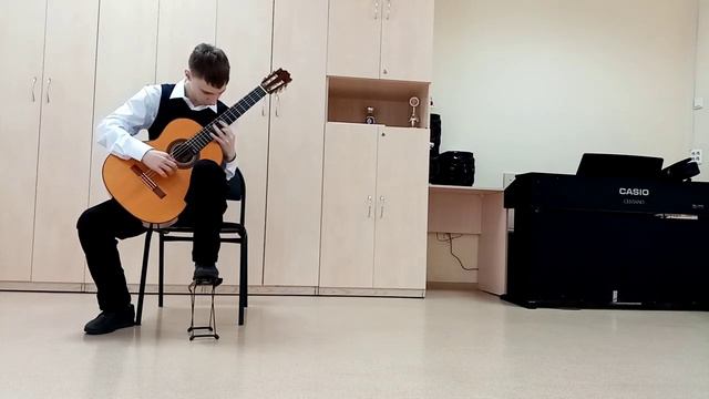 Исаков Матвей , И.С. Бах "Прелюдия d-moll" смотреть онлайн