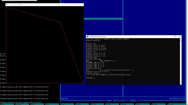 Lesson 9: Prototyping With OpenCascade In DRAW | Scripting In OpenCascade