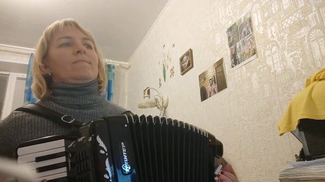 Поле, русское поле!)))) на аккордеоне смотреть онлайн
