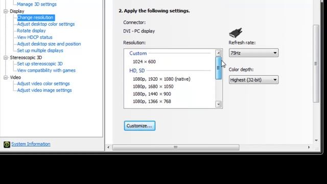 How to resize your screen to 1024x600 resolution смотреть онлайн