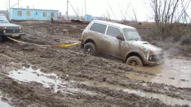 Уфа. Вытягиваем Ниву 3D.AVI смотреть онлайн