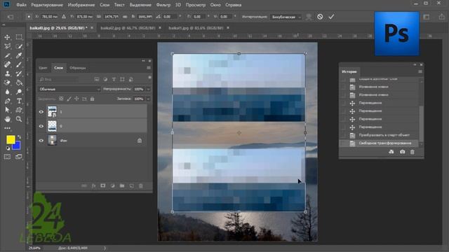Улучшение фото. Сделать резкость. Смарт-объект. Правильное использование Smart Object Photosop Курс