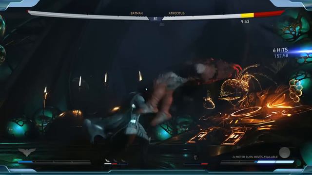 Injustice 2 - Batman vs Atrocitus Gameplay @ (60ᶠᵖˢ) HD ✔ смотреть онлайн