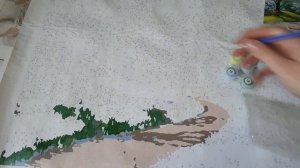 Рисуем картину по номерам. Легко и просто!