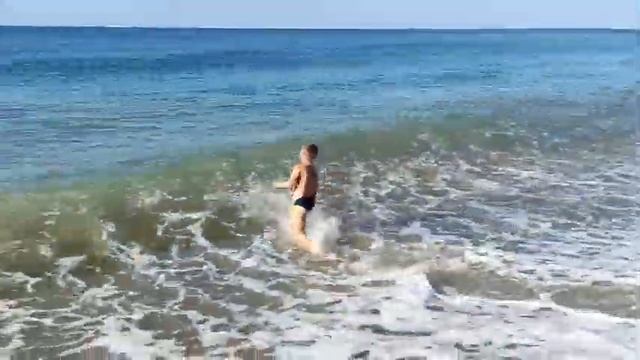 Отдых в Абхазии, Новый Афон в сентябре 2021 (1 часть) смотреть онлайн