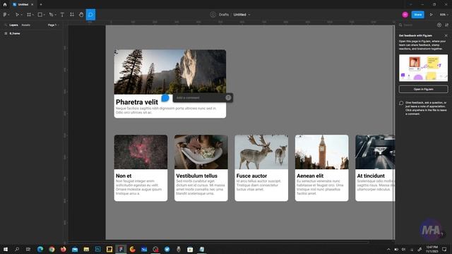 Learn Figma Sharing and Comments Features | Figma Sharing | Lesson 15 смотреть онлайн