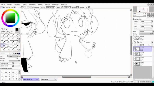 Undertale - Bob and Temmie SpeedPaint смотреть онлайн