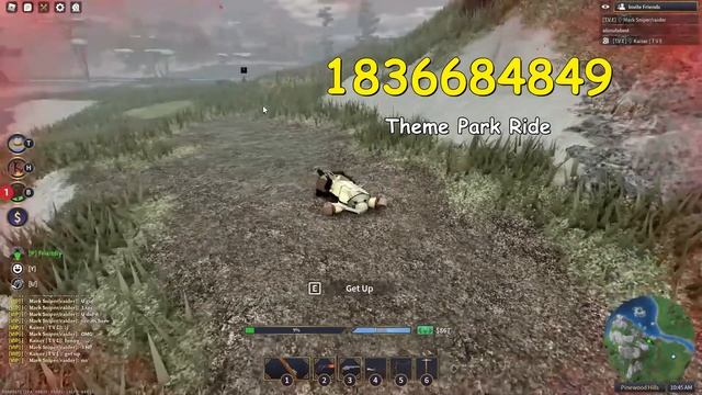 Theme Park Roblox Song Codes/IDs смотреть онлайн