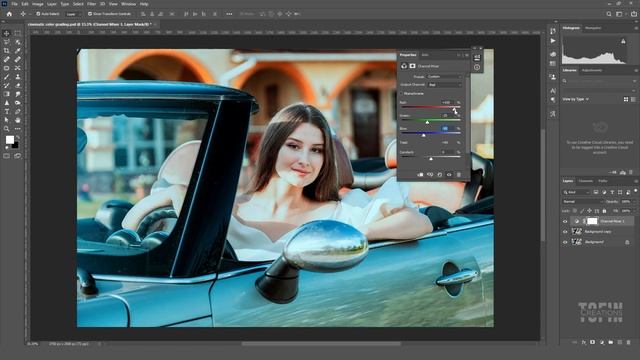 Cinematic Color Grading in Photoshop l Tofin Creations l Cinematic Movie Look l Photoshop Tutorial смотреть онлайн