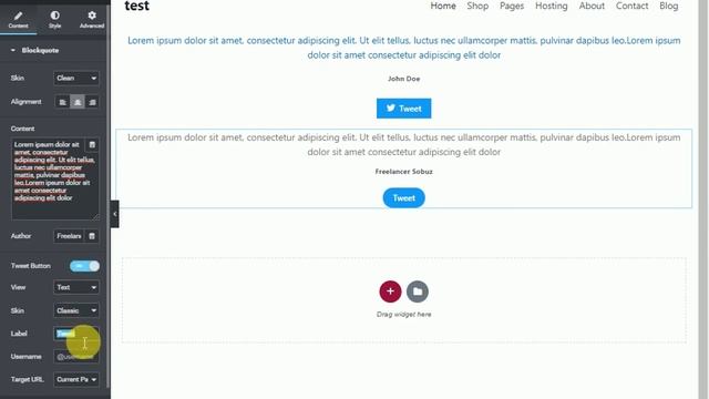 Blockquote Widget: Easily Add & Customize Click to Tweet Quote Boxes by freelancre sobuz islam