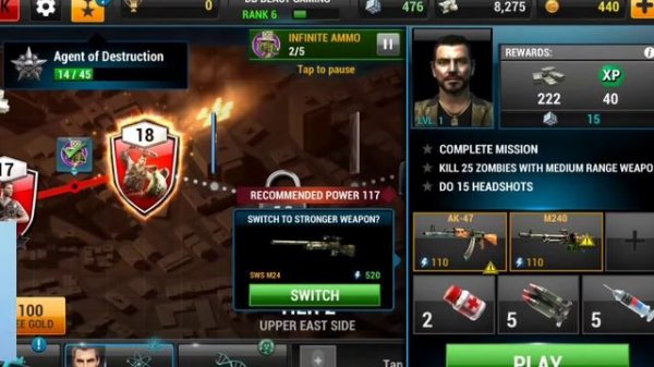 UNKILLED - Gameplay Walkthrough Part 5 (Android, iOS Gameplay) || 2022 New Zombies Shooting Gaming