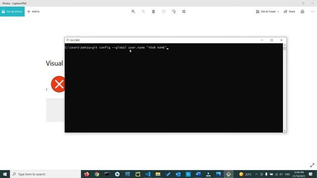 How to fix Git error in VS code - 'Make sure you configure your 'user.name' and 'user.email' in git смотреть онлайн