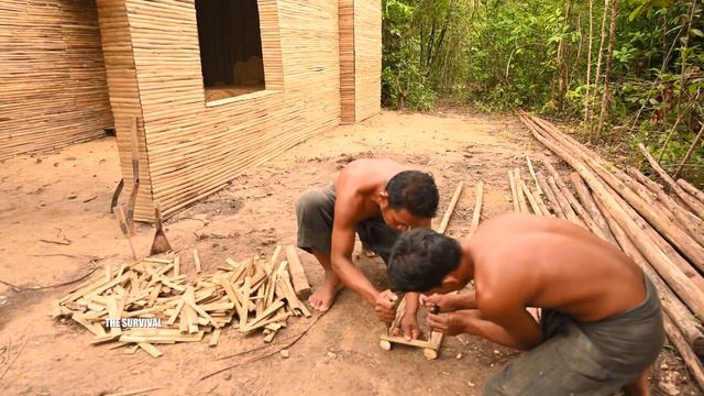 How To Building Complete Mission Vision Bamboo House And Swimming Pools Part II смотреть онлайн