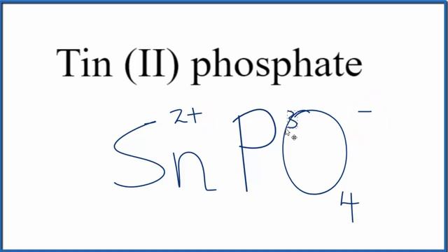 How to Write the Formula for Tin (II) phosphate смотреть онлайн