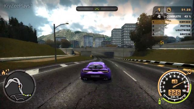 NFS Most Wanted | Lamborghini Asterion Mod Gameplay [1440p60] смотреть онлайн