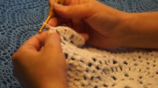 Накидка - пончо крючком .Crochet cape poncho ( В № 63)