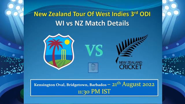 Match Preview WI vs NZ 3rd ODI Fantasy 11 Prediction Pitch Report & Probable XI For Both The Teams смотреть онлайн