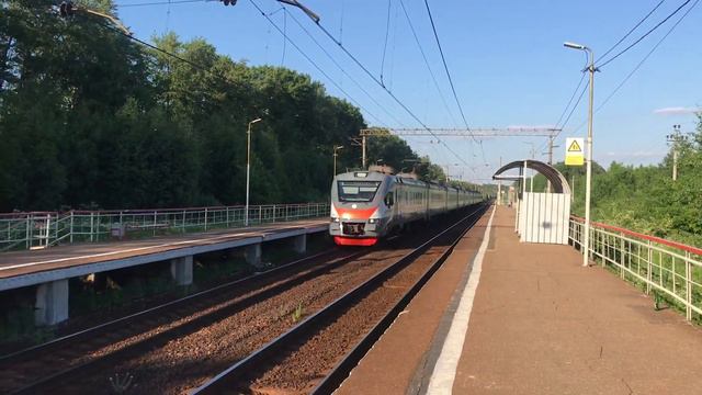 Электропоезд ЭП2Д-0072 ЦППК платформа Сушкинская смотреть онлайн