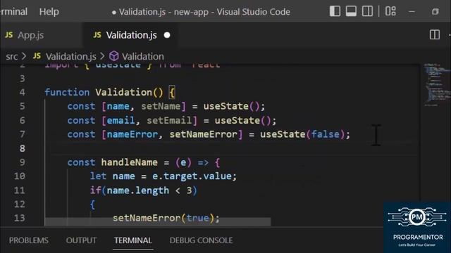 68 | React Form Validation | Form Validation In React | Regular Expression Validation (Hindi/Urdu) смотреть онлайн
