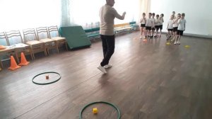 Эстафеты с дошкольниками