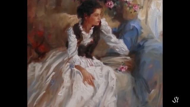 Clayderman - Serenade, Schubert / Richard S.Johnson - paintings смотреть онлайн