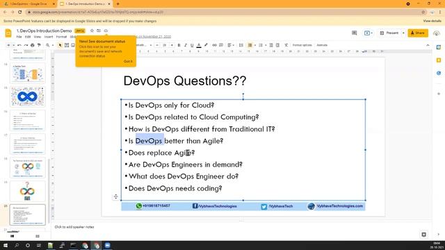 DevOps introduction 28-10-2021 смотреть онлайн