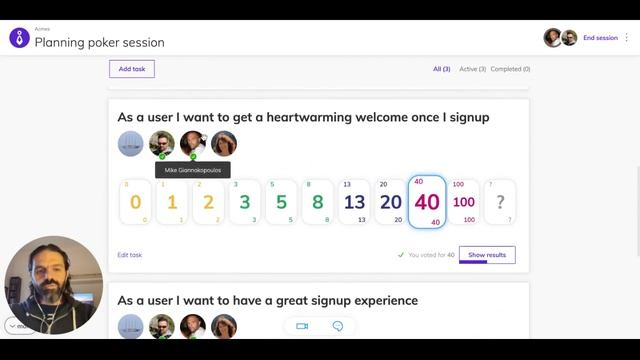 Planning poker preview | Team O'clock смотреть онлайн