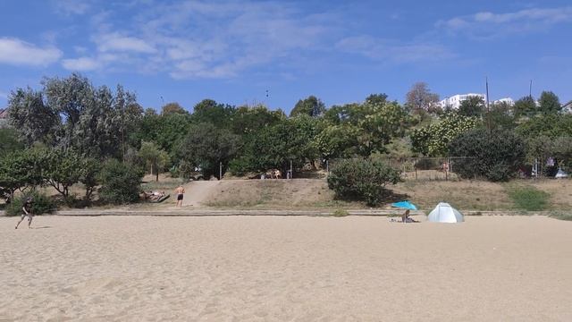 Черноморск 2020. Пляж Чайка.Лучшее место в городе для шашлыка. смотреть онлайн