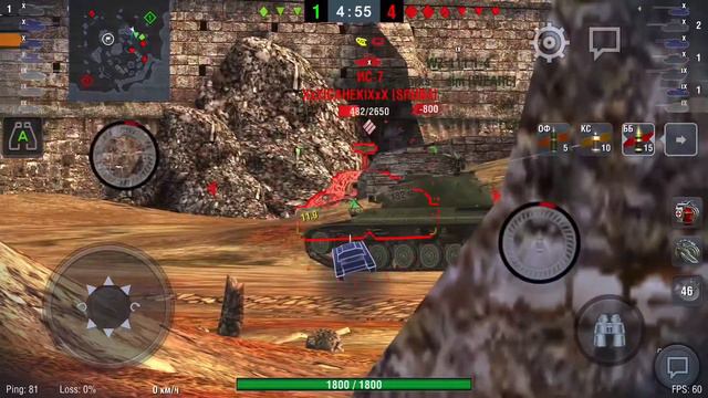 Как правильно играть на Об.268 [WOT BLITZ] смотреть онлайн