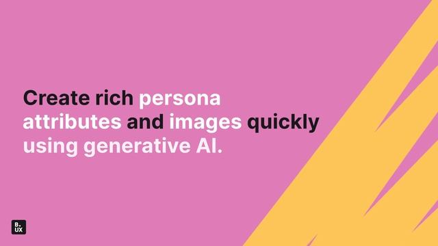 Create rich persona attributes and images quickly using generative AI смотреть онлайн