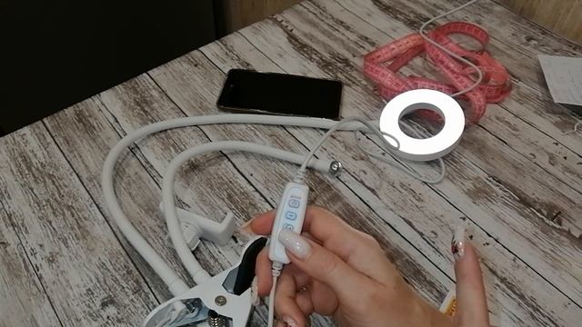 ?Кольцевая лампа с ALIEXPRESS / Распаковка и обзор посылки с алиэкспресс смотреть онлайн
